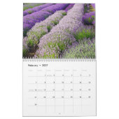 Farbzauber Lavendel カレンダー (2月 2027)