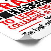 Farewell Coworker Leaving Job, Coworker Going Away ポスター (角)