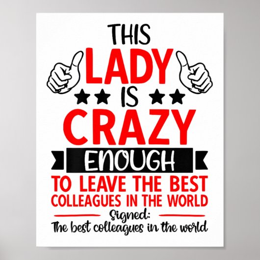 Farewell Coworker Leaving Job, Coworker Going Away ポスター (正面)