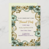 Farewell Invitation Template 招待状 (正面/裏面)