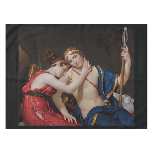 Farewell of Telemachus and Eucharis テーブルクロス (正面(横))