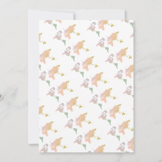 Farewell Party Travel Going Away 招待状 (裏面)