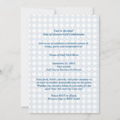 Farewell to the Fairways A Toast to the Season 招待状 (裏面)