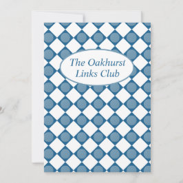 Farewell to the Fairways A Toast to the Season 招待状