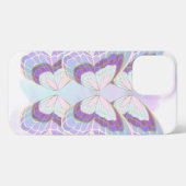 farfalle colorate, elegante e delicata. iPhoneケース (裏面横)