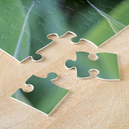 Fargesia murielae庭師ギフト用の竹植物 ジグソーパズル (側面)