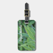 Fargesia murielae庭師ギフト用の竹植物 ラゲッジタグ (正面縦)