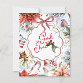 Färglös julfoto-dekorativ fyllning kudde