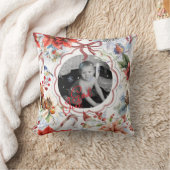 Färglös julfoto-dekorativ fyllning kudde クッション (ブランケット)