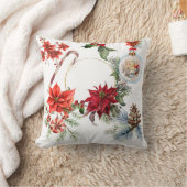 Färglös julfoto-dekorativ fyllning kudde クッション (ブランケット)