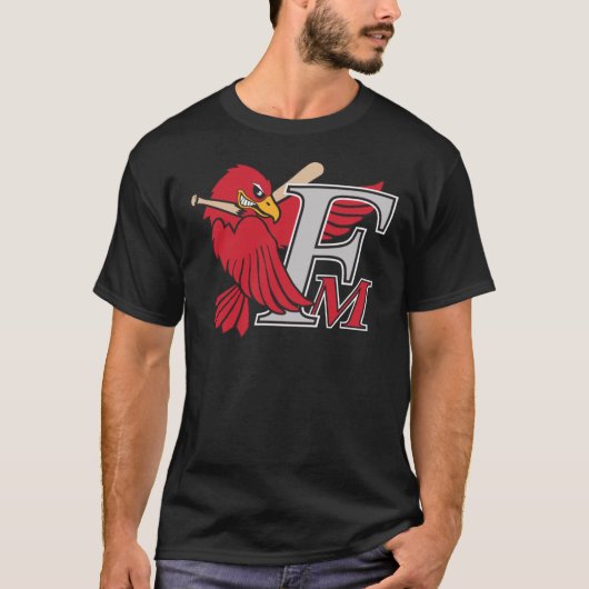 Fargo Moorhead RedHawks Classic T-Shirt Tシャツ (正面)