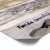 Farida GreenfieldによるRunswick Bayでの夏 ポスター (角)