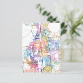 Faridabad Haryana city Map ポストカード (スタンド正面)