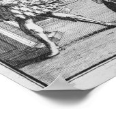 Farinelli、Cuzoni、Handel'sのSenesino ポスター (角)