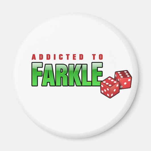 FARKLE – 中毒 マグネット (正面)