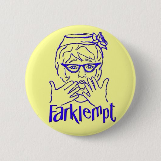 Farklempt 缶バッジ (正面)