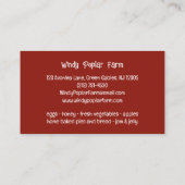 Farm 名刺 (裏面)