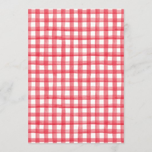 Farm 1st Birthday Time Capsule Card 招待状 (裏面)