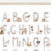 Farm Alphabet ABC Poster Kids Room Decor ポスター