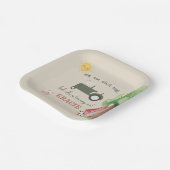 Farm and Animals Birthday Paper Plates ペーパープレート (傾斜あり)