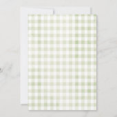 Farm Animal Baby Shower Invitation 招待状 (裏面)