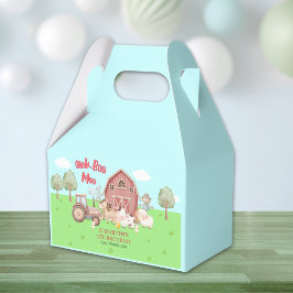 Farm Animal Birthday – Barnyard Party Favor フェイバーボックス