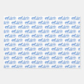Farm Animal Holiday Wrapping Paper ラッピングペーパーシート (正面2)