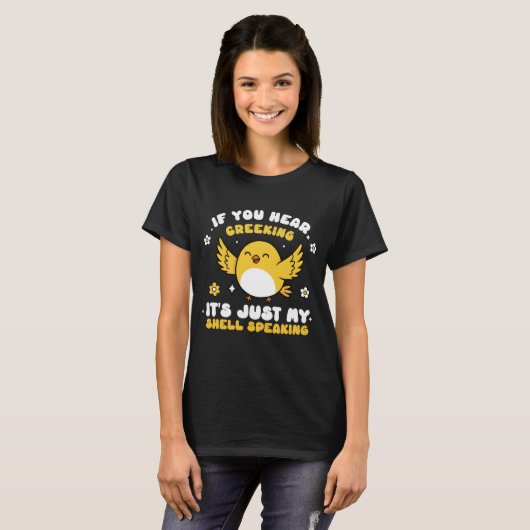 Farm Animal Joke Tee bird Owner Funny Tシャツ (正面フル)