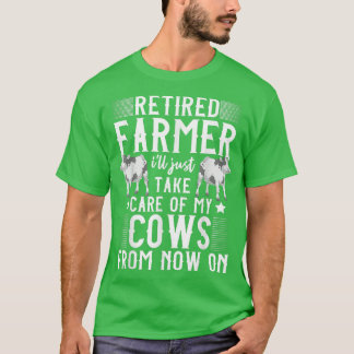 Farm Animal Lover Retired Farmer Farming Retiremen Tシャツ