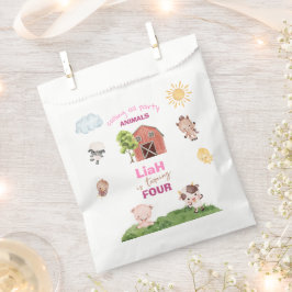 Farm animals Any Age Birthday フェイバーバッグ