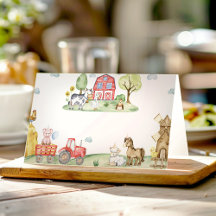 Farm Animals Barnyard Birthday Party Food Tent