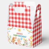 Farm Animals Barnyard Kids Birthday Party フェイバーボックス (オープン)