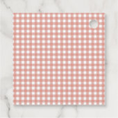 Farm Animals Birthday Thank You Card フェイバータグ (裏面)