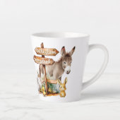 Farm Animals Custom Sign Mug カフェラテマグ (右)