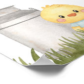 Farm Animals, Cute Animals, Baby Shower Welcome ポスター (角)