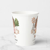 Farm Animals, Cute Animals, Barn, Baby Shower 紙コップ (右)