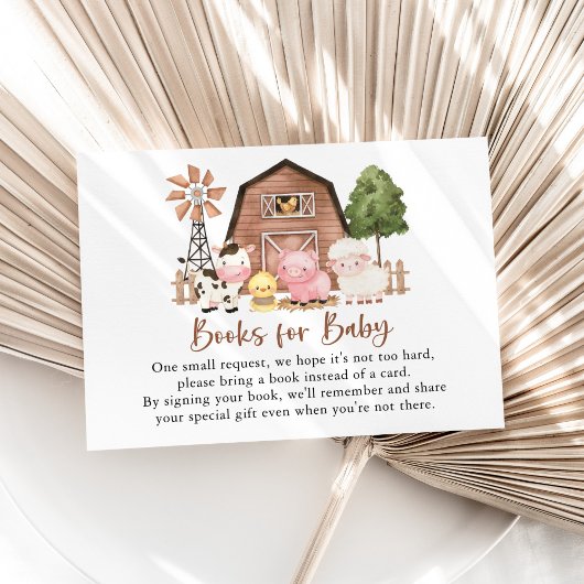 Farm Animals, Cute Animals, Barn, Books For Baby エンクロージャーカード