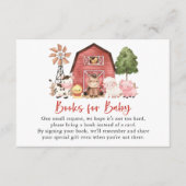 Farm Animals, Cute Animals, Barn, Books For Baby エンクロージャーカード (正面)