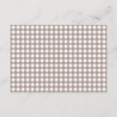 Farm Animals, Cute Animals, Barn, Diaper Raffle エンクロージャーカード (裏面)