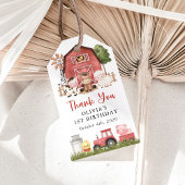Farm Animals, Cute Animals, Barn, First Birthday ギフトタグ