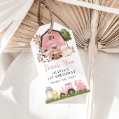 Farm Animals, Cute Animals, Barn, First Birthday ギフトタグ