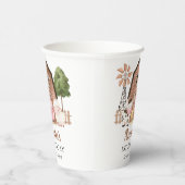 Farm Animals, Cute Animals, Barn, First Birthday 紙コップ (右)