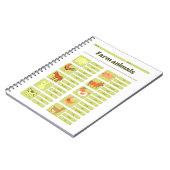 Farm Animals Identification Educational Worksheet ノートブック (左側)
