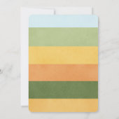 Farm Animals Ranch Kids Birthday 招待状 (裏面)