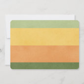 Farm Animals Ranch Kids Birthday Photo 招待状 (裏面)