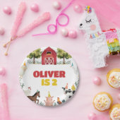 Farm Birthday ペーパープレート (パーティー)