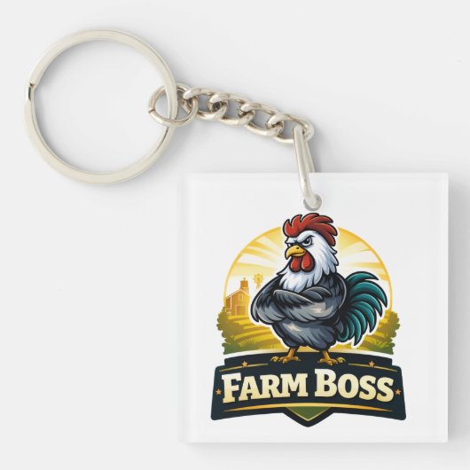 Farm boss roster  キーホルダー (正面)