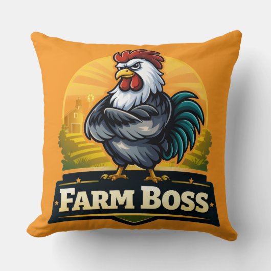 Farm boss roster  クッション (正面)