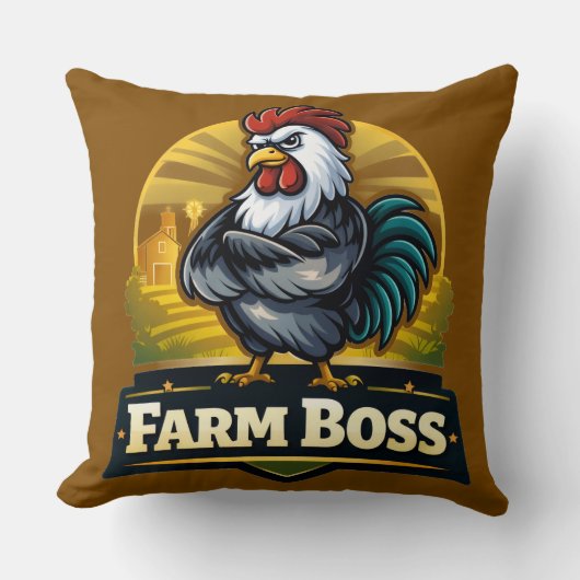 Farm boss roster  クッション (正面)