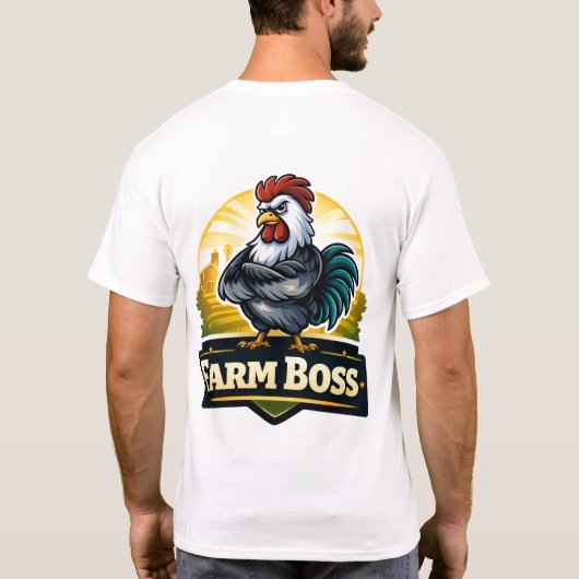 Farm boss roster  tシャツ (裏面)